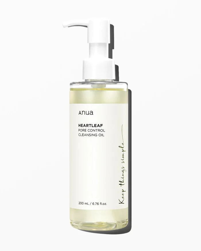 ANUA heartleaf Pore Control Cleansing Oil الغسول الزيتي من انوا