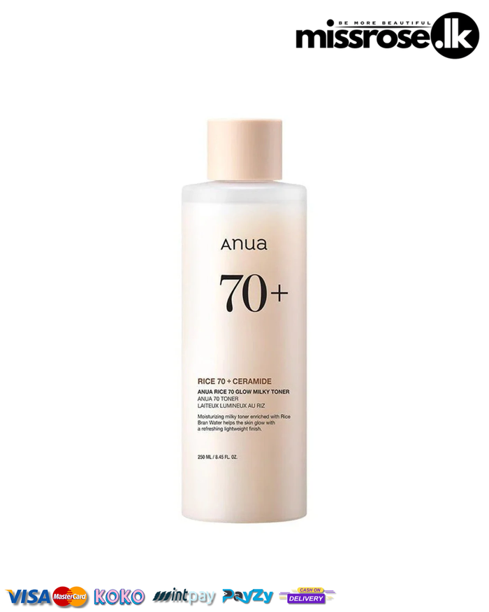 Anua Rice 70 Glow Milky Toner 250ml