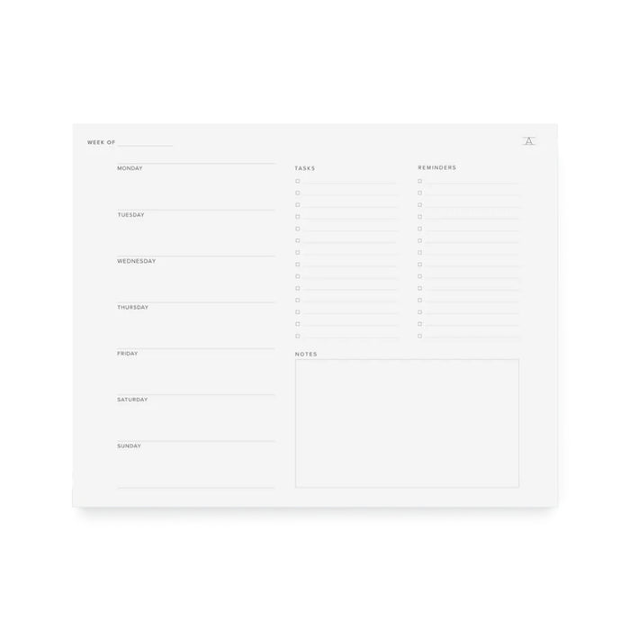 Appointed Weekly Task Pad