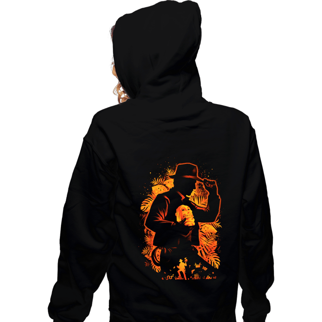 Zippered Hoodies, Unisex / Small / Black