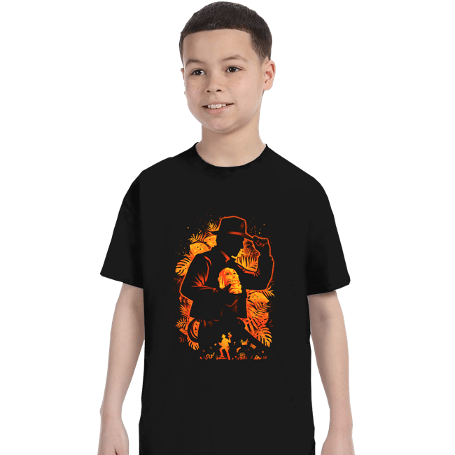 Shirts T-Shirts, Youth / XS / Black Archaeologist of Mythological Artifacts