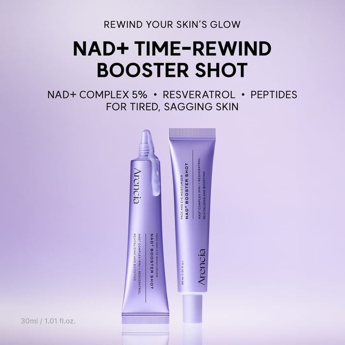 Arencia NAD+ Booster Shot 30ml حقنة معززة من أرينسيا NAD+ - Princess Cosmetics Qatar