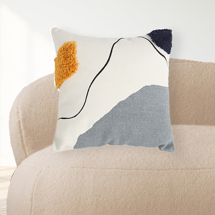 Ariel Ivory Yellow Cushion Covers