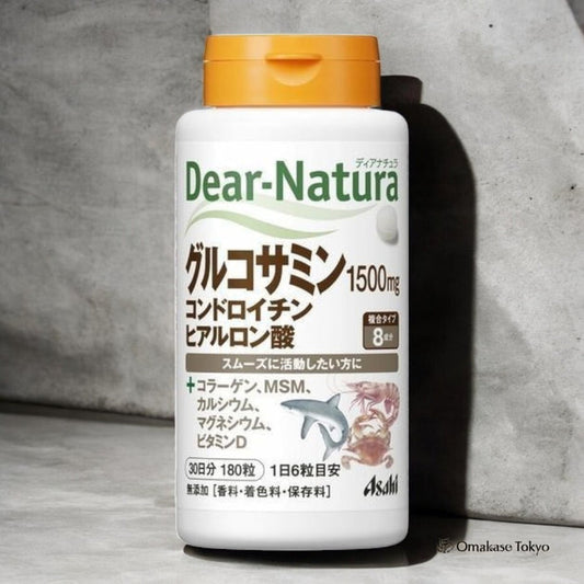 Asahi Dear Natura Glucosamine Chondroitin Hyaluronic Acid Supplement
