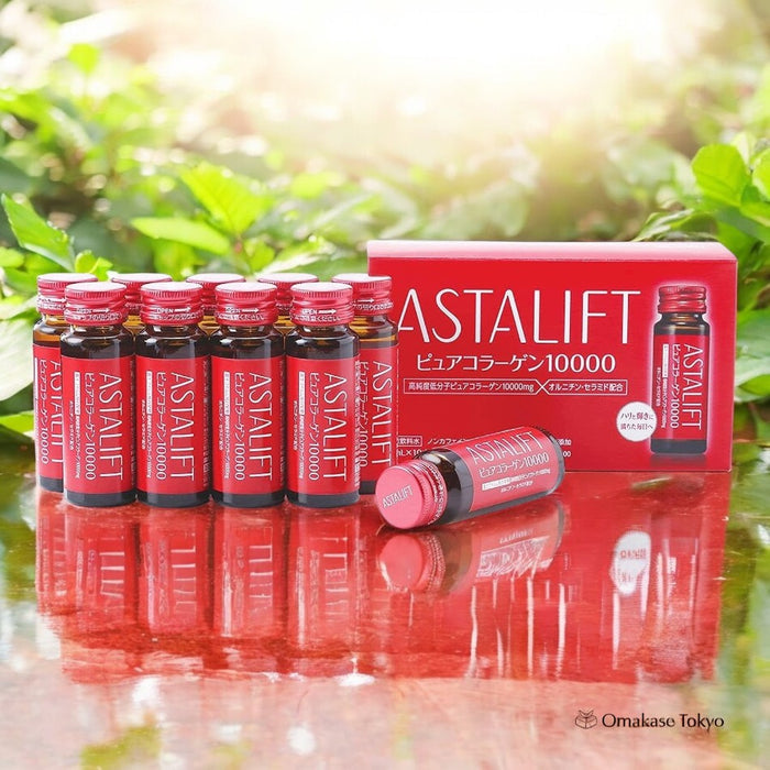Astalift Pure Collagen 10000 Drink High Potency Beauty Supplement 10 Bottles