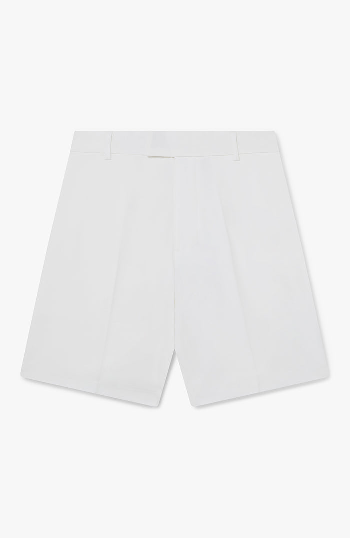 Aster Tailored Stretch Fit Short in White
