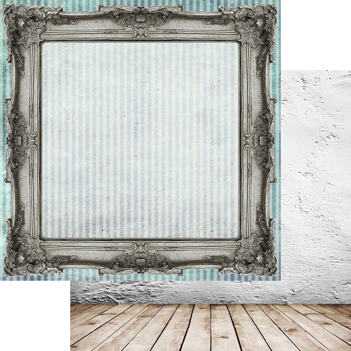 Asuka Studio - Collection Pack 12"X12" - Brick Wall & Frames. - This collection includes 12 double-sided, 2 of each. Made in Japan. Available at Embellish Away located in Bowmanville Ontario Canada.