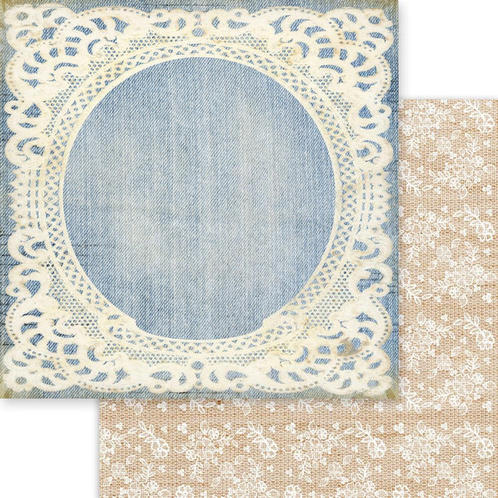 Asuka Studio - Double-Sided Paper Pack 6"X6" - 24/Pkg - Denim Daydream. The perfect start to all your paper crafting projects! This package contains twenty-four 6x6 inch double-sided sheets in six different designs (four of each). Imported. Available at Embellish Away located in Bowmanville Ontario Canada.