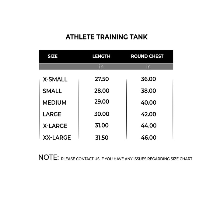 Athlete Training Tank - IRONGEAR Fitness