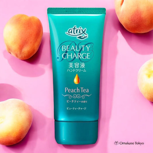 Atrix Beauty Charge Moisturizing Hand Cream Peach Tea Scent 80g