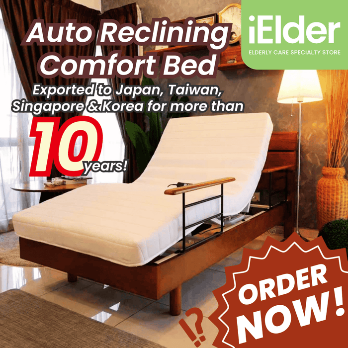 Auto Reclining Comfort Adjustable Bed 2-Functions | iElder
