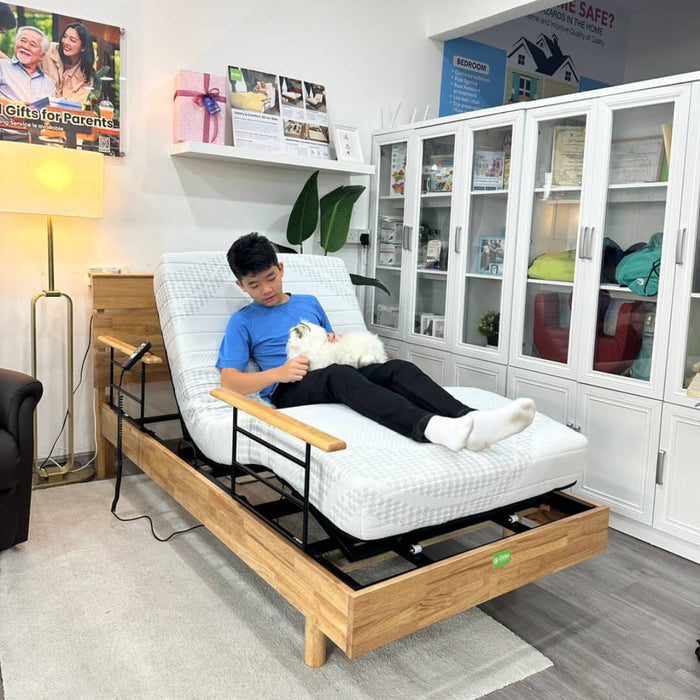 Auto Reclining Comfort Adjustable Bed 2-Functions | iElder