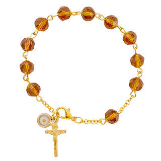 Autom Mustard Seed Rosary Bracelet