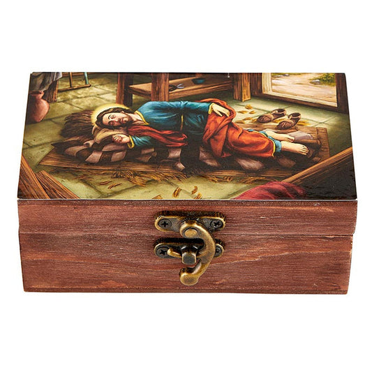 Autom Sleeping St. Joseph Prayer Box
