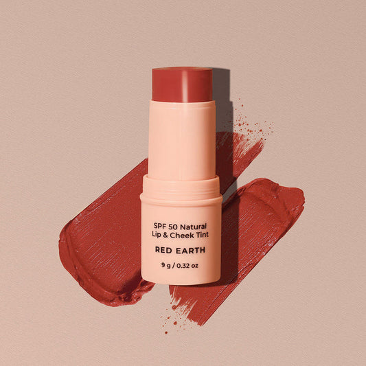 Avocado Zinc SPF50 Lip & Cheek Tint - Red Earth