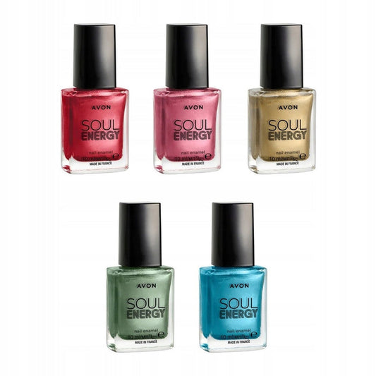 Avon Soul Energy Nail Wear Polish Enamel High-Shine Pearly Effect - 10ml