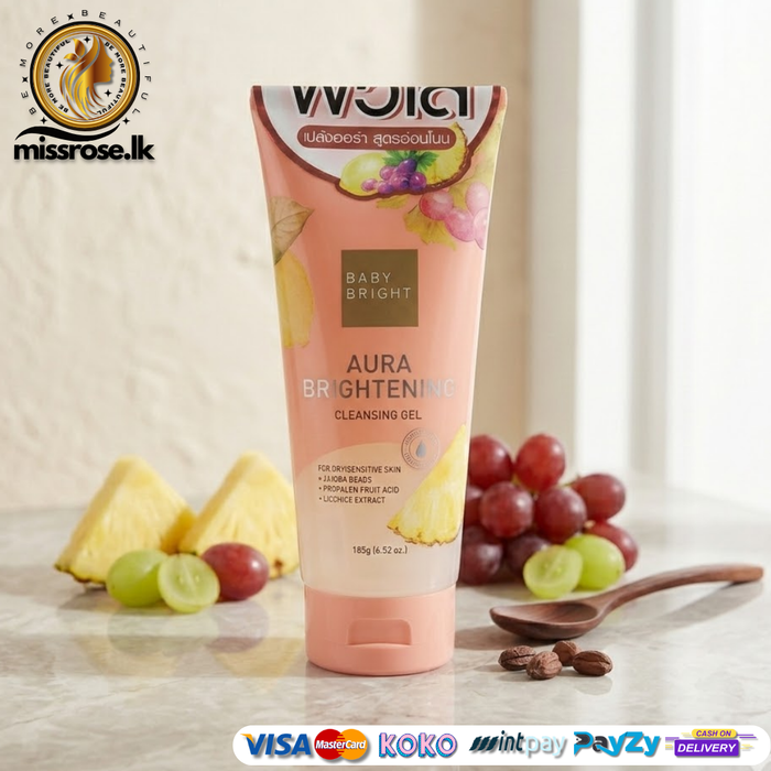 Baby Bright Aura Brightening Cleansing Gel 185g