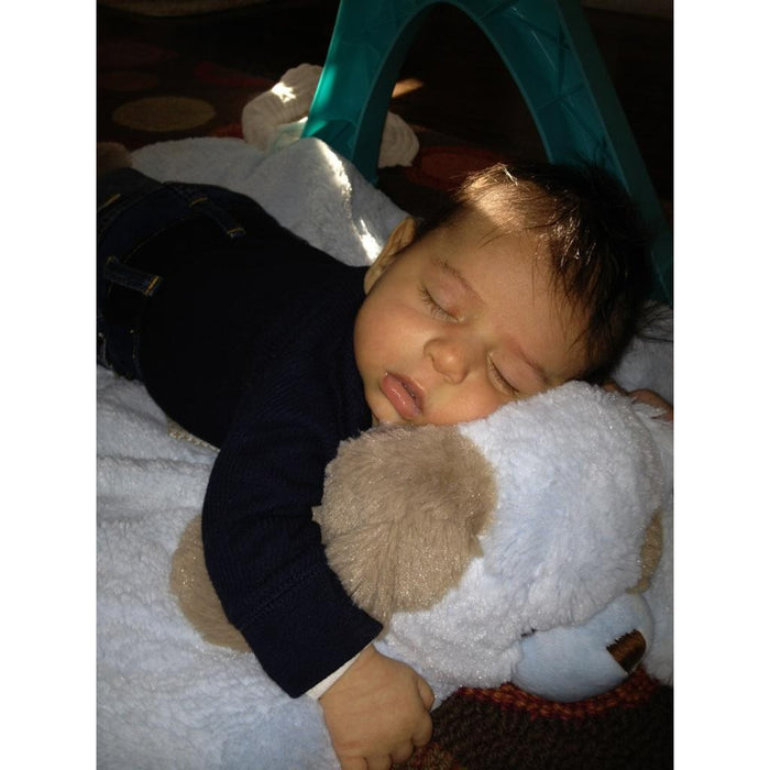 Baby Quinn on Waggles Cozy