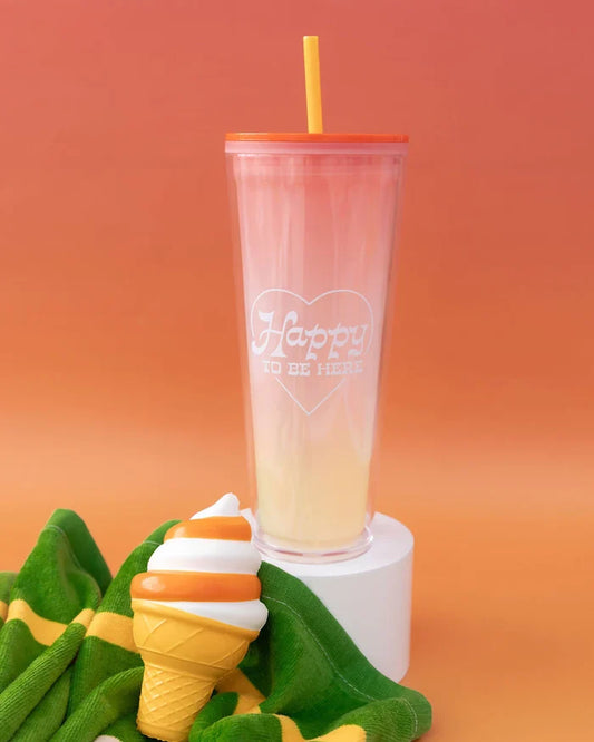 Bando Color Changing Tumbler-Happy to Be Here