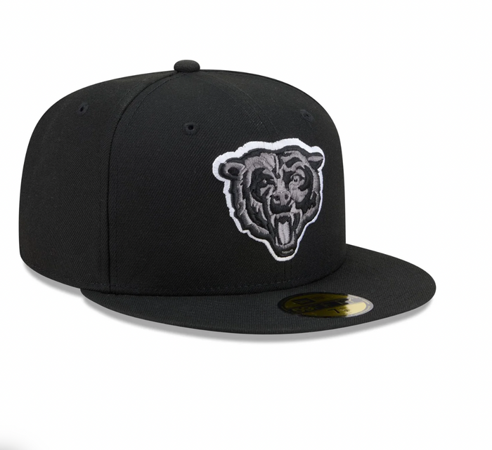 Bears Black and White Basic 59Fifty Fitted