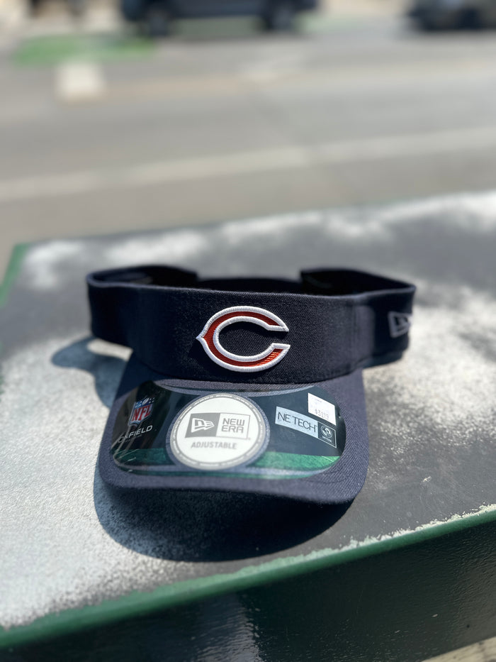 Bears New Era Navy Essential Visor