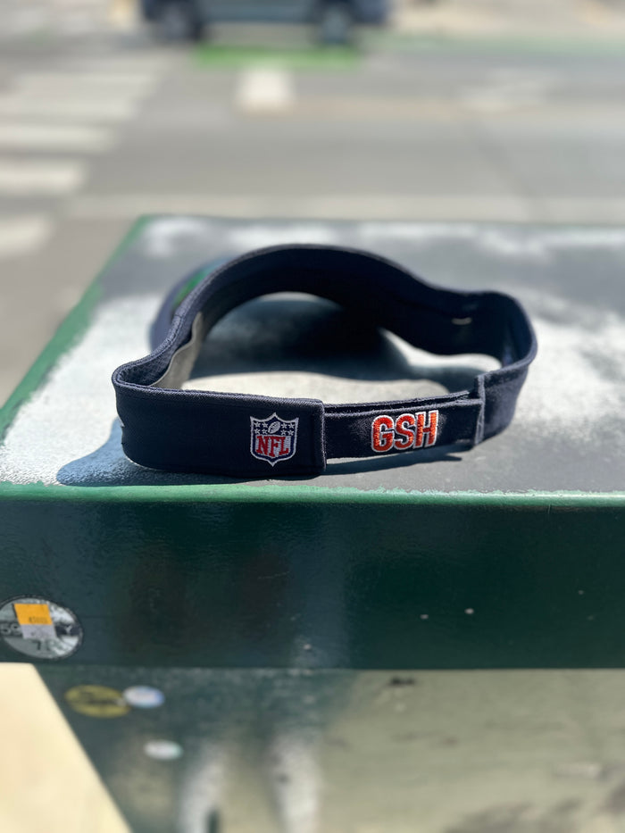 Bears New Era Navy Essential Visor