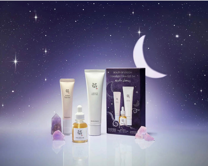 BEAUTY OF JOSEON Ramadan Moonlight Glow Gift Set مجموعة العناية بالبشرة من بيوتي اوف جوسيون