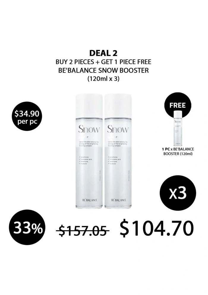 (BUY 2+1 FREE) BE'BALANCE SNOW BOOSTER
