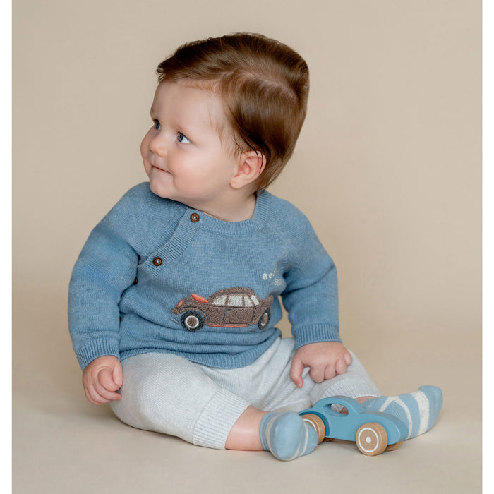 Bebe Alvin Car Knitted Jumper
