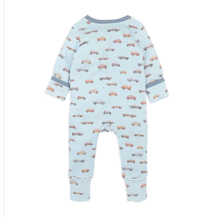 Bebe Alvin Car Organic Zipsuit