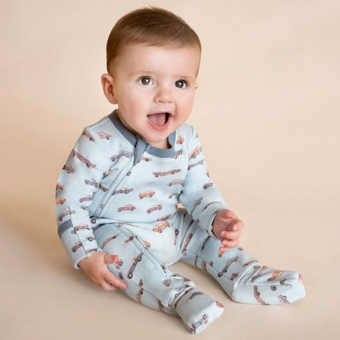 Bebe Alvin Car Organic Zipsuit