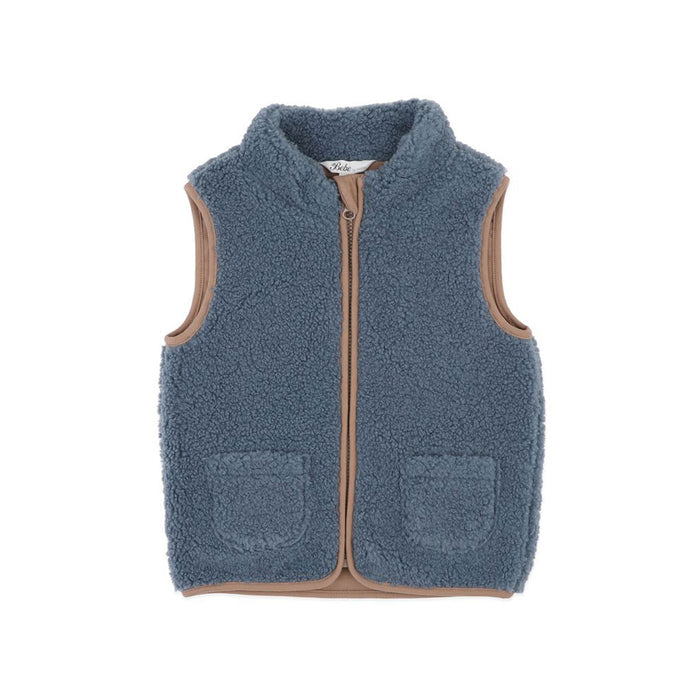 Bebe Blue Sherpa Vest
