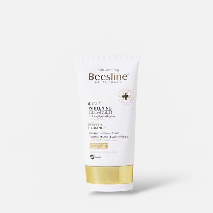 Beesline 4 - in - 1 Whitening Cleanser 150ml غسول تبييض الأسنان بيزلاين 4 في 1 - Princess Cosmetics Qatar