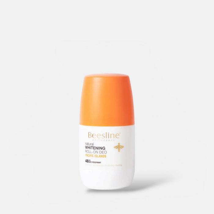 Beesline Natural Whitening Roll - On Deodorant Pacific Islands 50ml مزيل عرق بيزلاين الطبيعي لتبييض البشرة - رول أون - جزر المحيط الهادئ - Princess Cosmetics Qatar