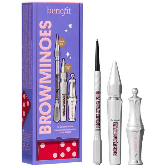 Benefit browminos set 3pc full size & mini brow trio