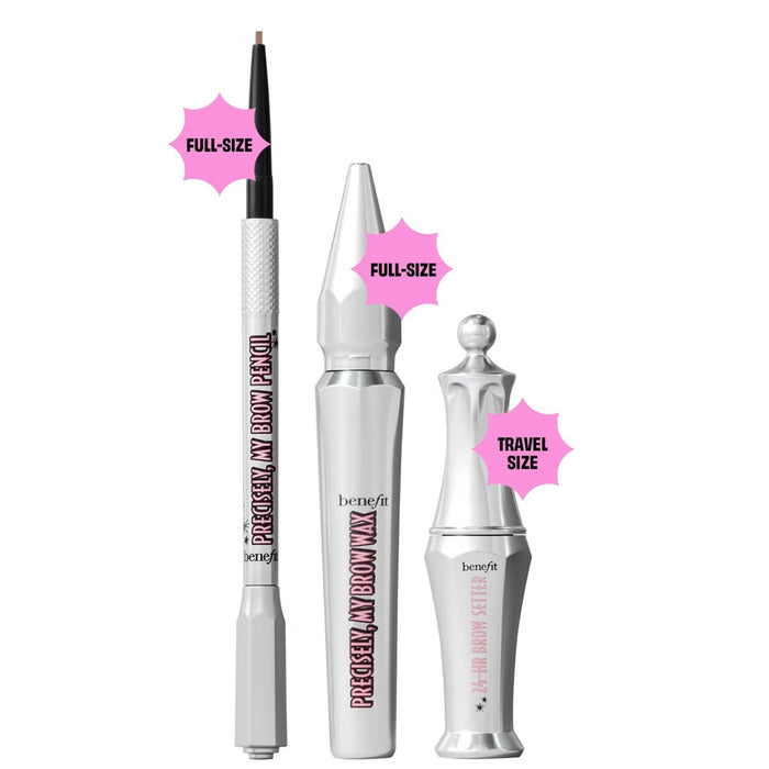 Benefit browminos set 3pc full size & mini brow trio