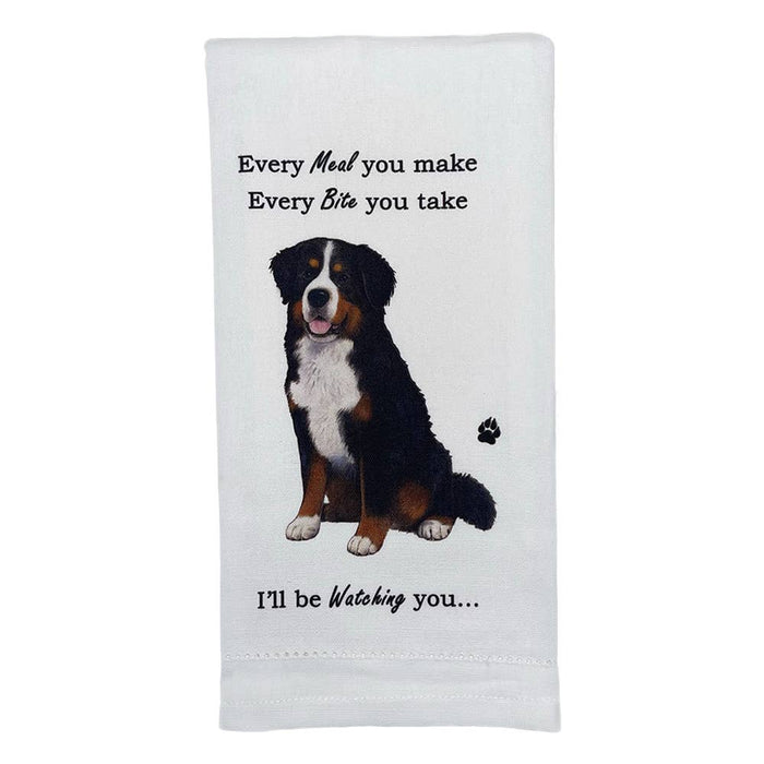 Bernese Mountain Dog Kitchen Towel - Premium Kitchen Towels from E&S Pets - Just $10.95! Shop now at Pat's Monograms