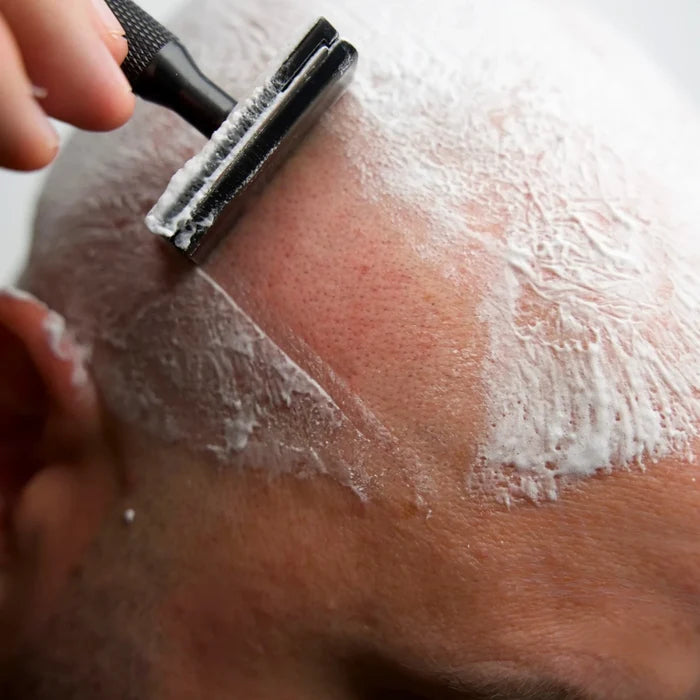 bald head shaving