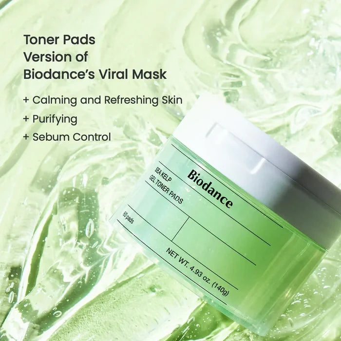 Biodance Sea Kelp Gel Toner Pads (60pcs) - 140g
