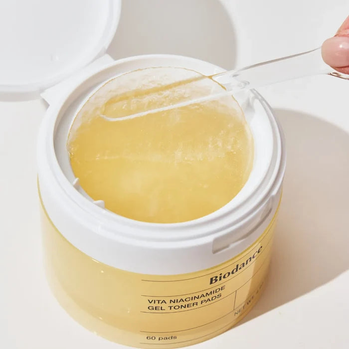 BIODANCE Vita Niacinamide Gel Toner Pads (60pcs) - 140g