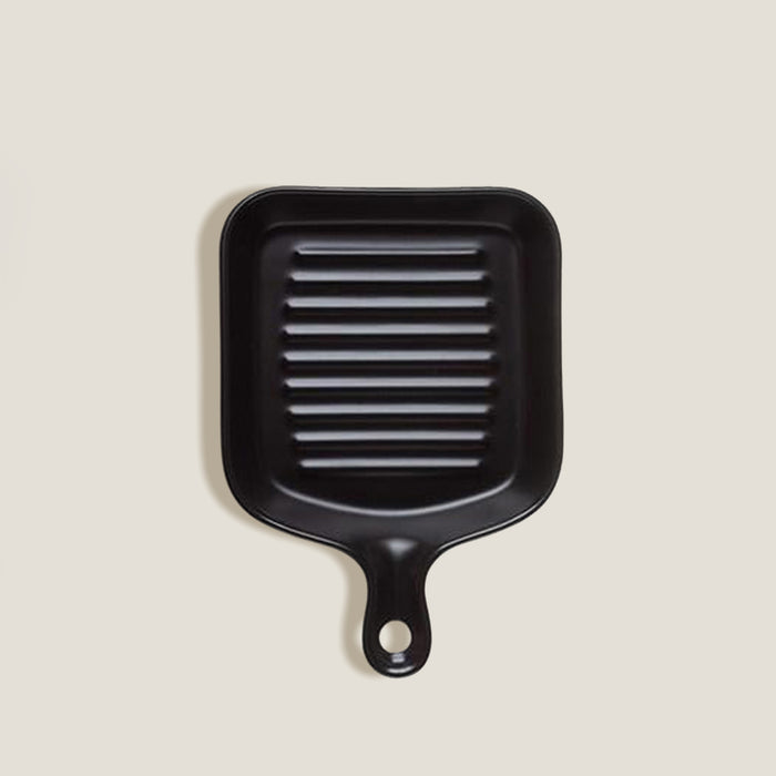 Black Baking Tray Plate