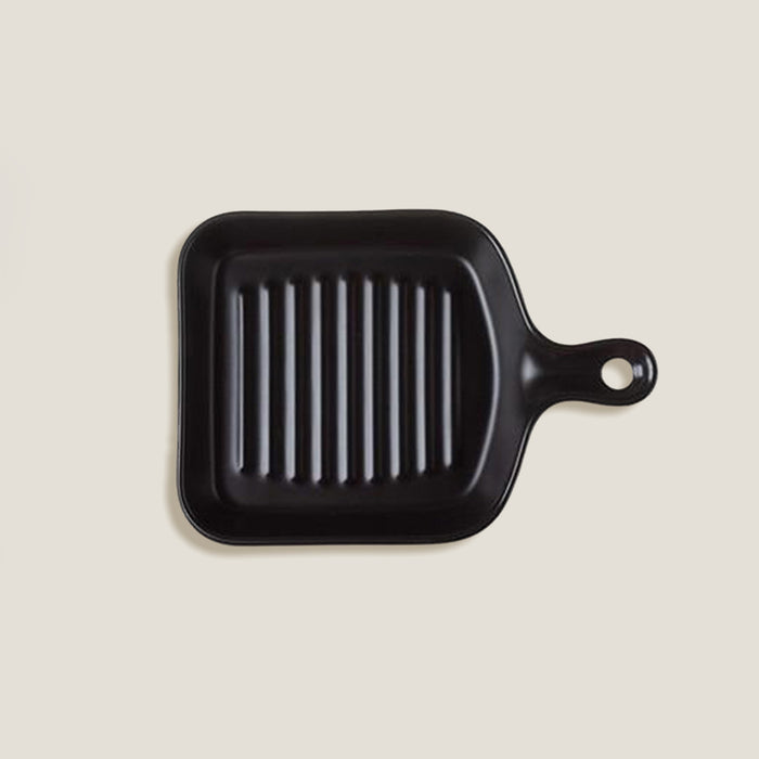 Black Baking Tray Plate