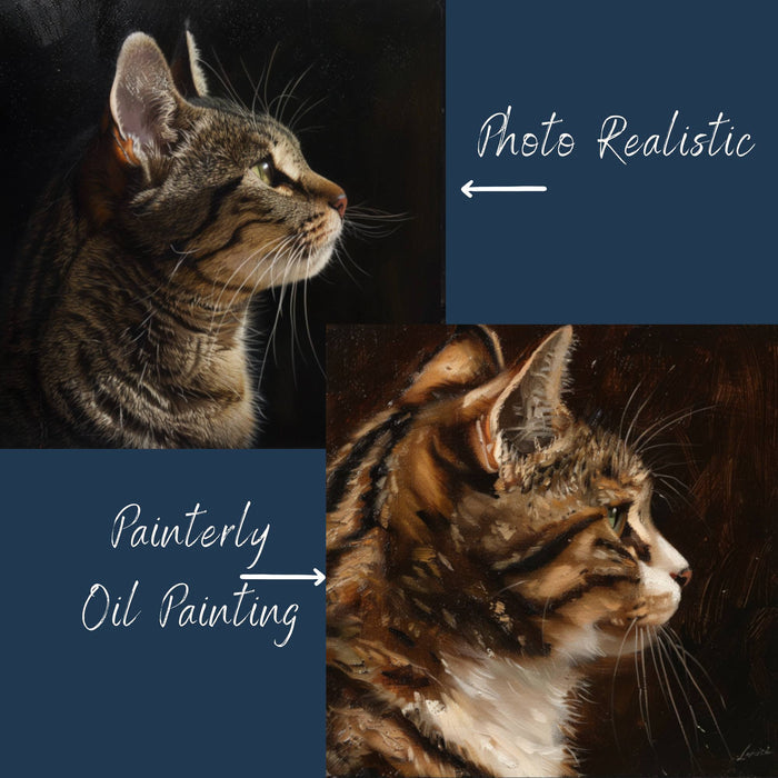 Photo realisitc versus painterly