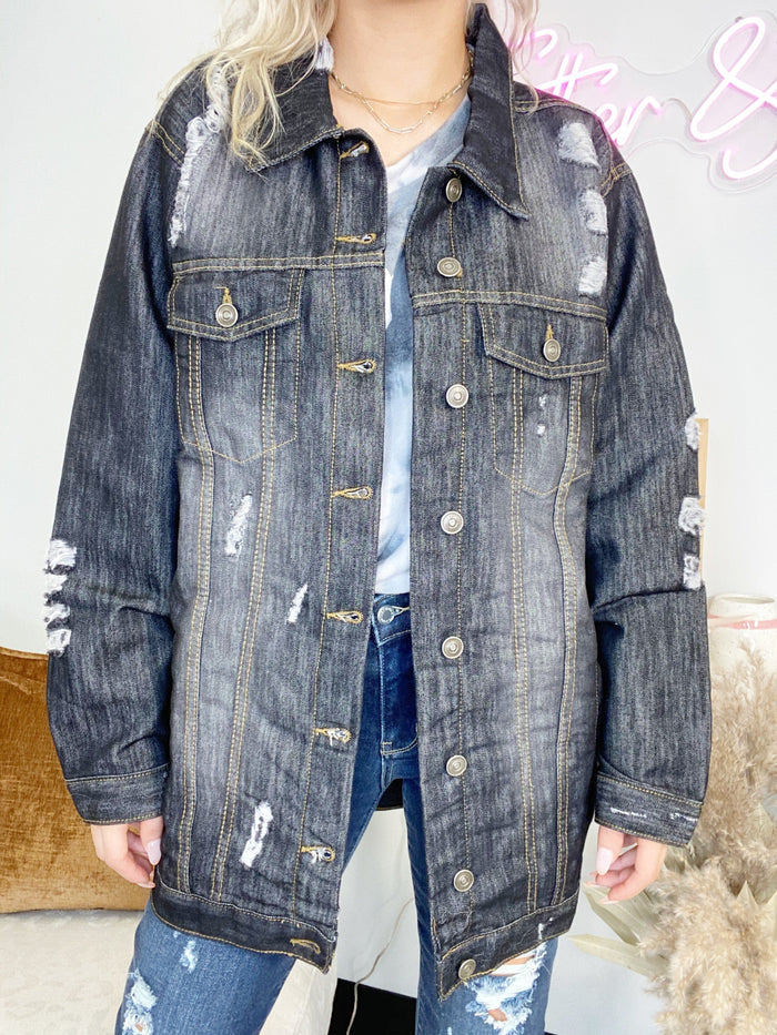 Black Denim Jacket