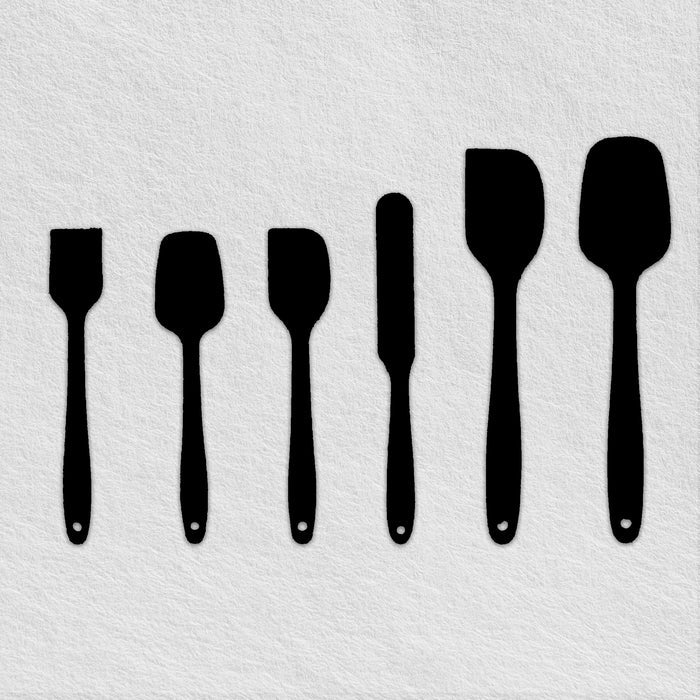 Black Kitchen Utensils Set