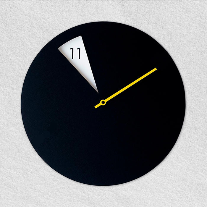 Black Wall Clock