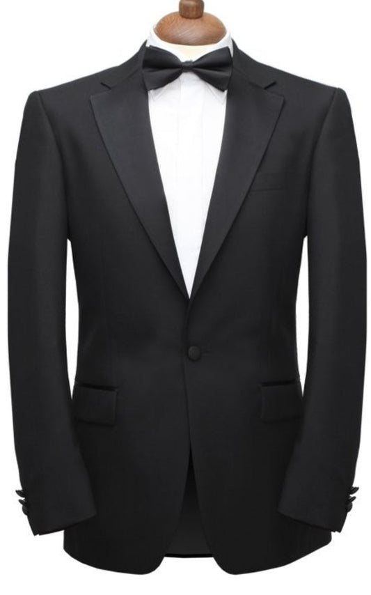 Blazer Black Two Button Single Brest Blazer