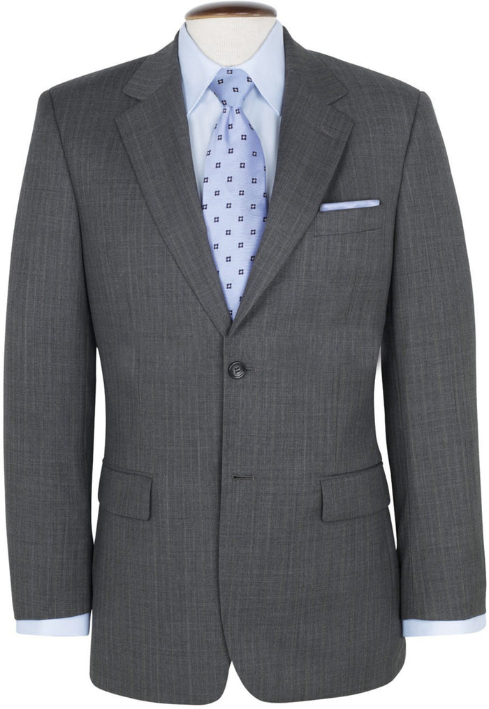 Blazer Grey Twill Weave | Two Button Single Brest Blazer
