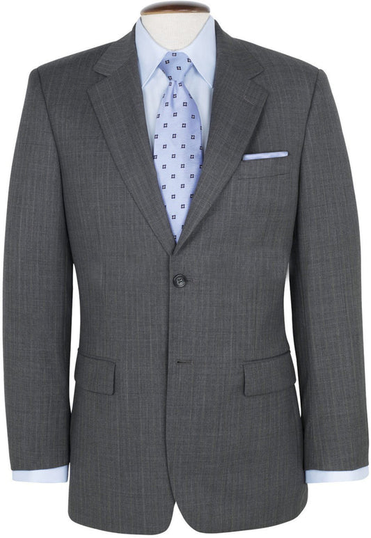Blazer Grey Twill Weave | Two Button Single Brest Blazer