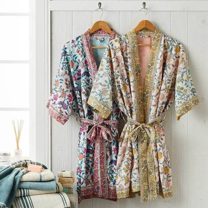 Block Print Summer Robe
